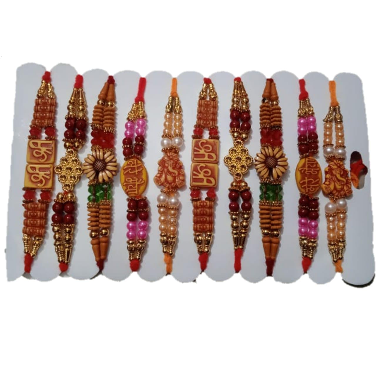 Zintalic Combo Pack of 10 (A1) Multicolour Rakhi for Brother & Men (B0CBVS1HCN) Amazon Price History, Amazon Price Tracker