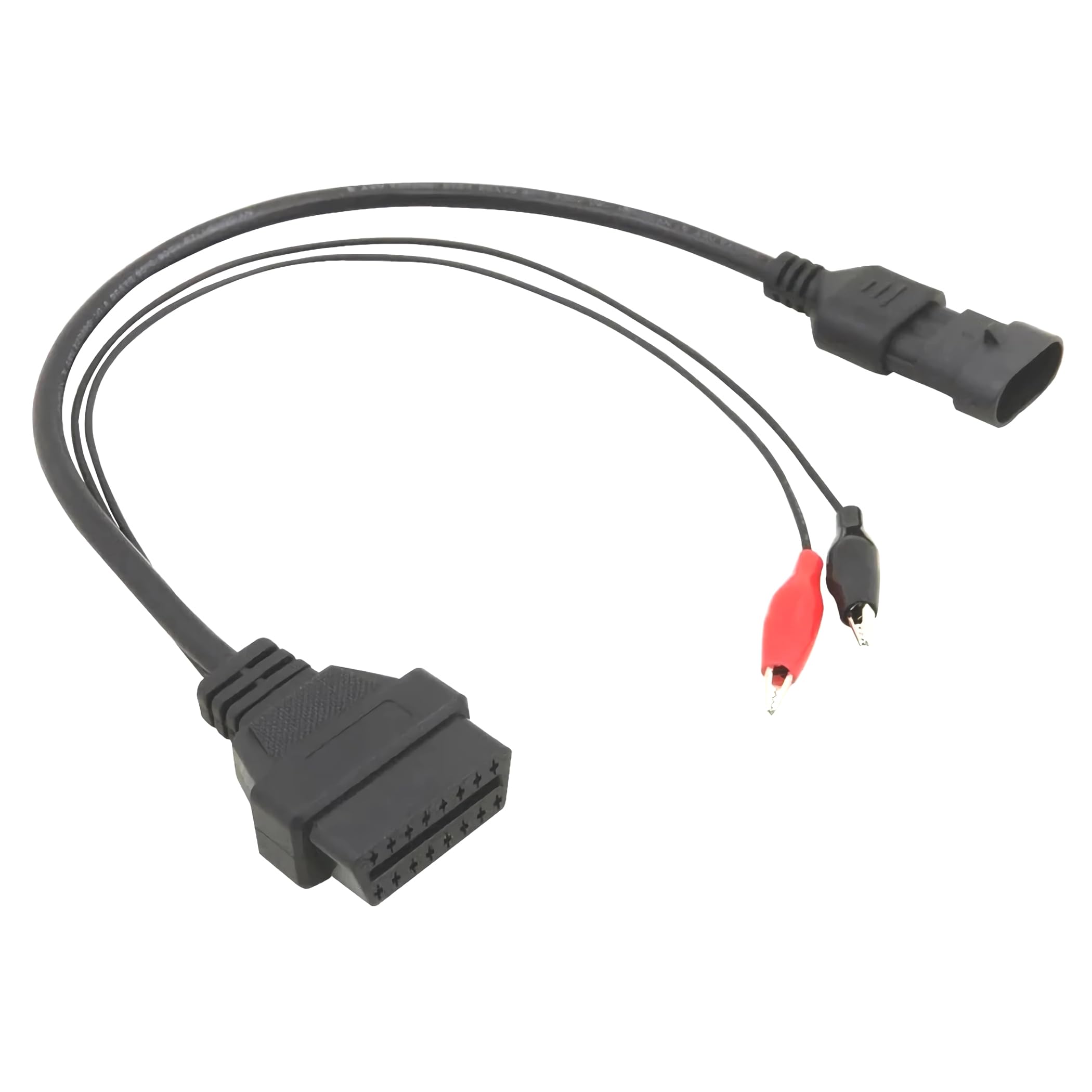 H86 Bolwins OBD2 cavo adattatore OBD2 3 pin su FIAT 16 pin, adattatore 3 pin a 16 pin OBD2 adattatore maschio cavo diagnostico interfaccia femmina