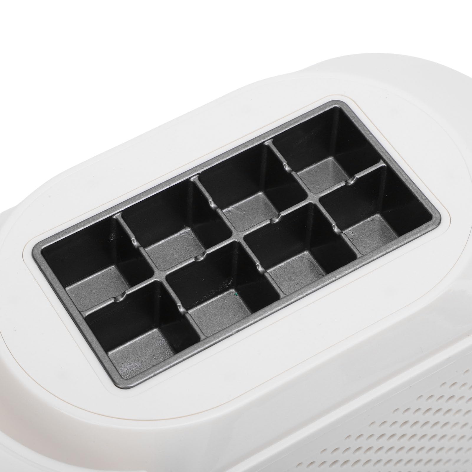 TOPINCN Fabricante de Hielo Automático, Encimera Portátil Eléctrica Compacta Máquina Automática de Cubitos de Hielo para la Oficina de Dormitorios para el Hogar (Enchufe de la UE)