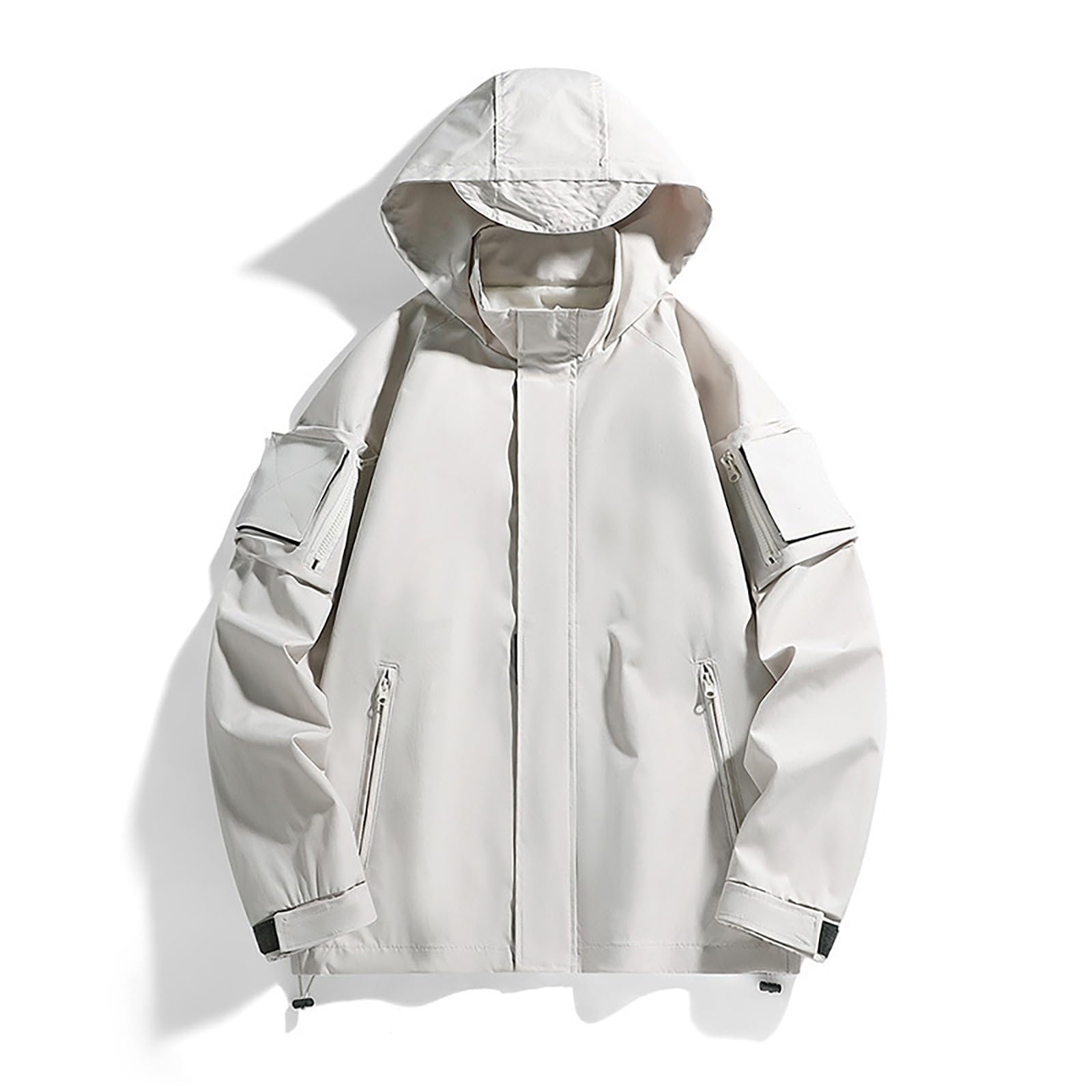 Générique Veste Homme Hiver Chaud Mi Saison Vestes Bomber Manteaux Décontracté Trench-Coat, Classique Pardessus Coupe Vent Imperméable Décontracté Jacket Vacances D’automne Et D’hiver Randonnée