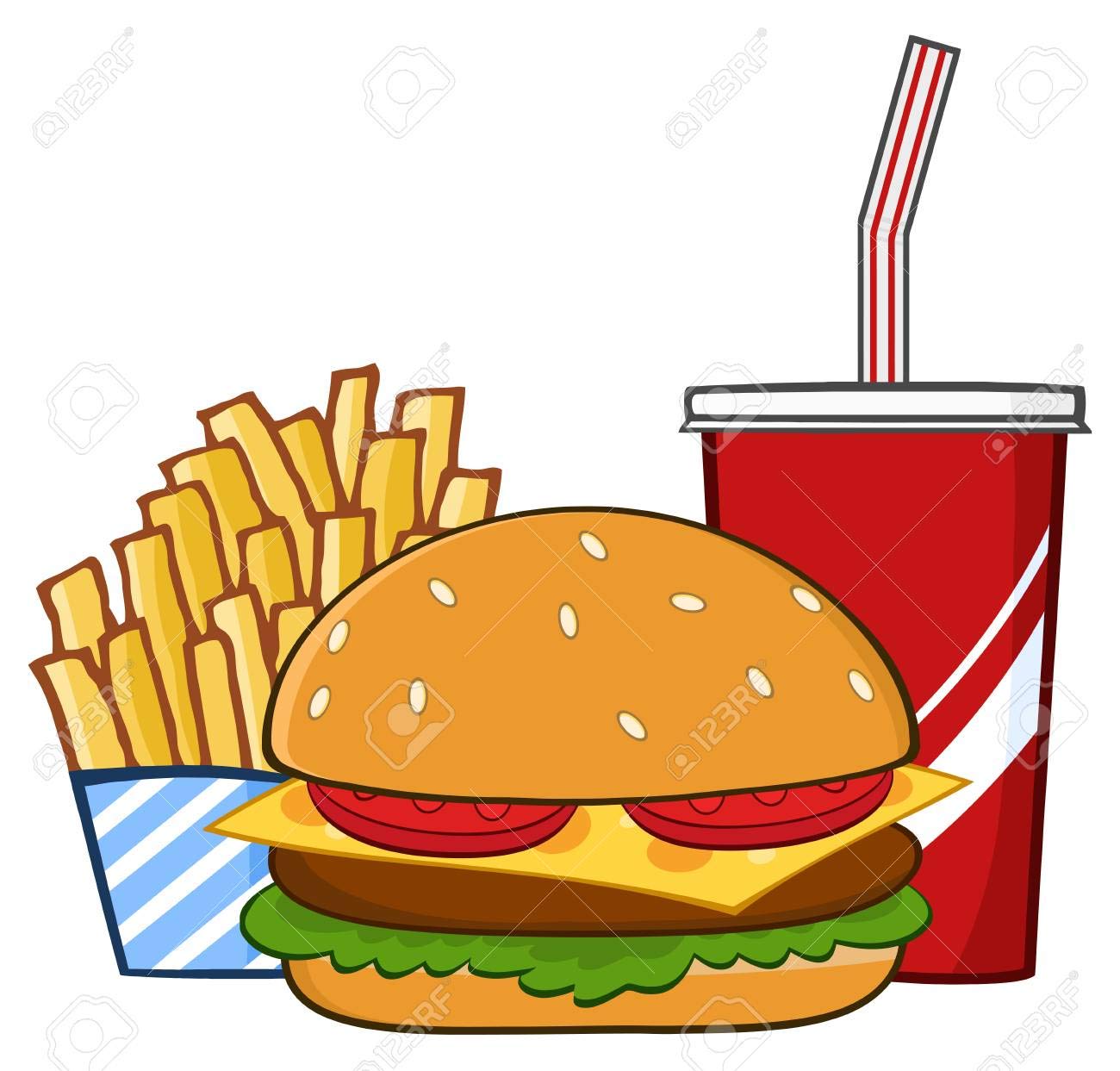 5 DELICIEUSE RECETTE DE FAST FOOD RAPIDE! (French Edition)