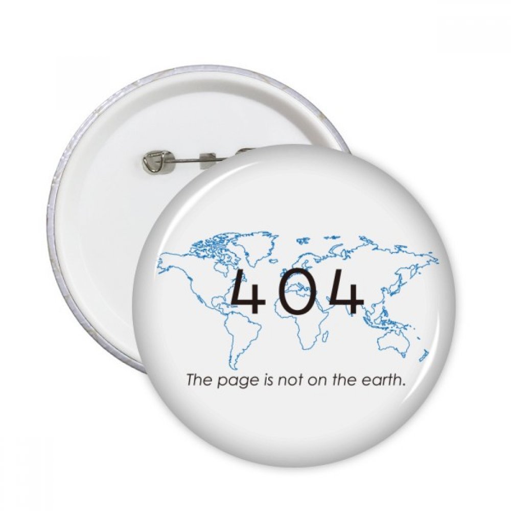 Badge Programmer Erreur 404 pins de customisation textile pour masquer un accroc - 3