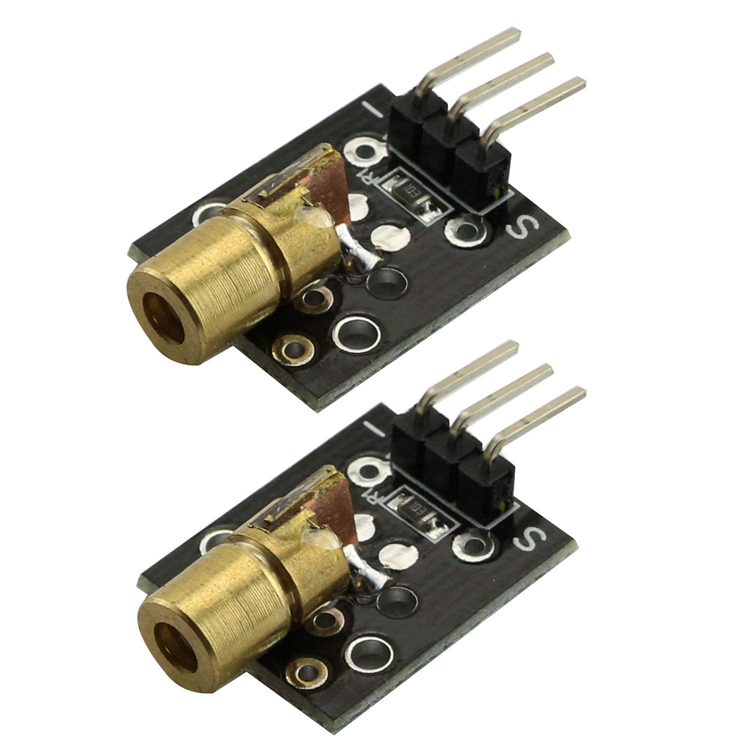 IDUINO 2PCS KY-008 Laser Transmitter 3 Pin 650nm 5V Dot Diode Copper Head Sensor Module for Arduino Raspberry Pi (B0BPYFTGLK) Amazon Price History, Amazon Price Tracker