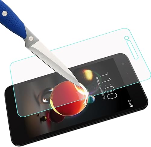 Miniatura 3 de Mr.Shield [Paquete de 3] Protector de pantalla diseñado para LG (Rebel 4) LTE [vidrio templado] con reemplazo de por vida