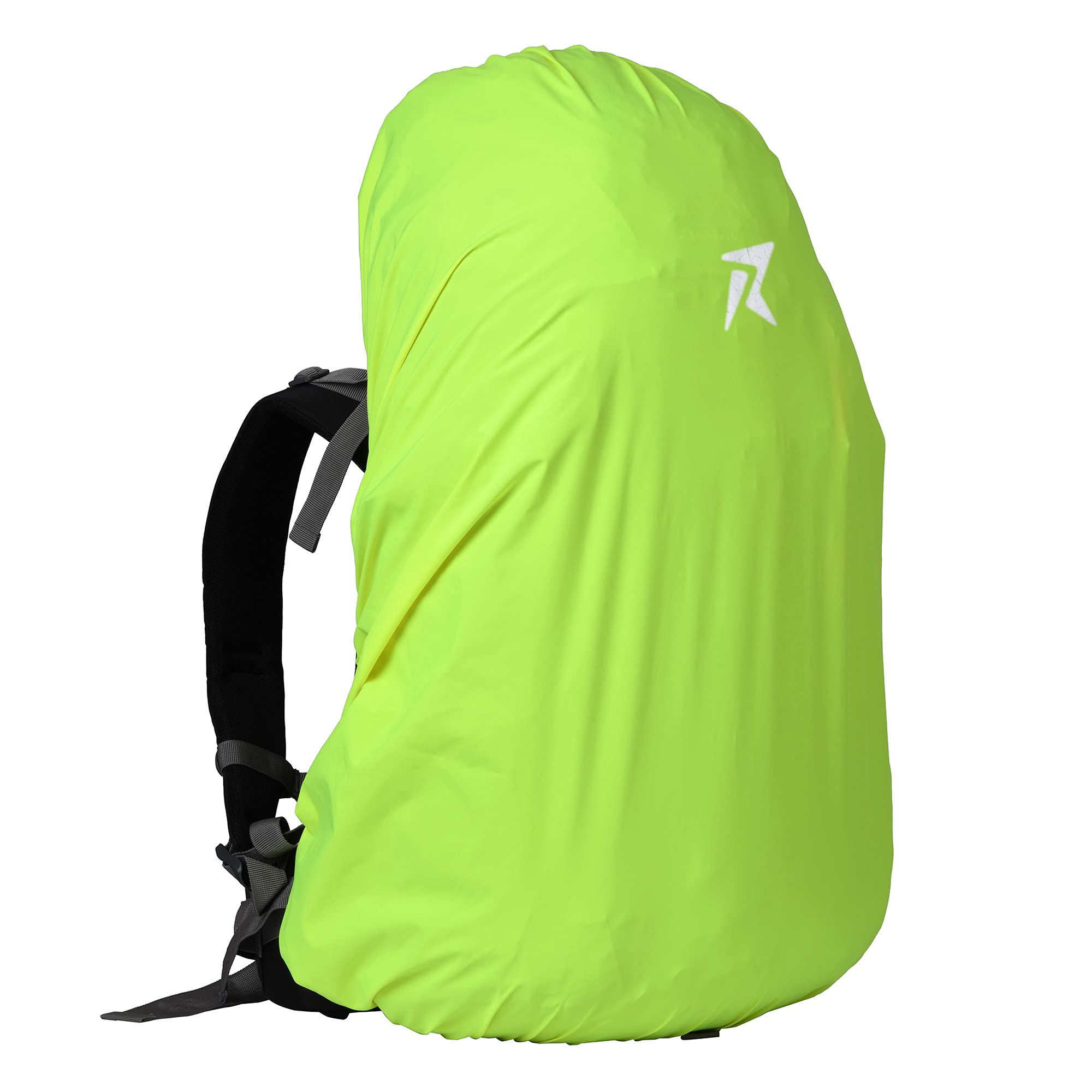 Rocksport Rain Cover and Dust Proof Bag Cover for Backpacks (Neon Green) (Large)-image-2