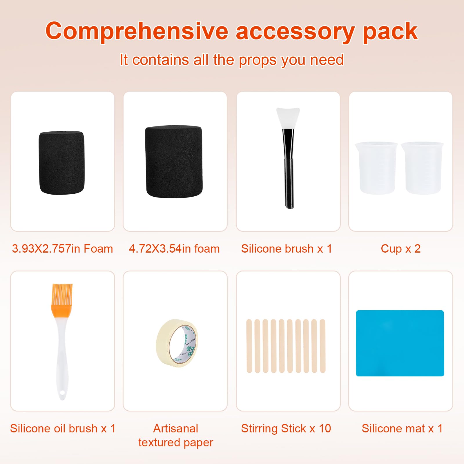 Lot de 4 Cup Turner Tumbler Kit - Retourneur de gobelets à double interrupteur, ensemble complet d'accessoires, mousse réglable, silencieux et efficace, Pour machine à laver à paillettes