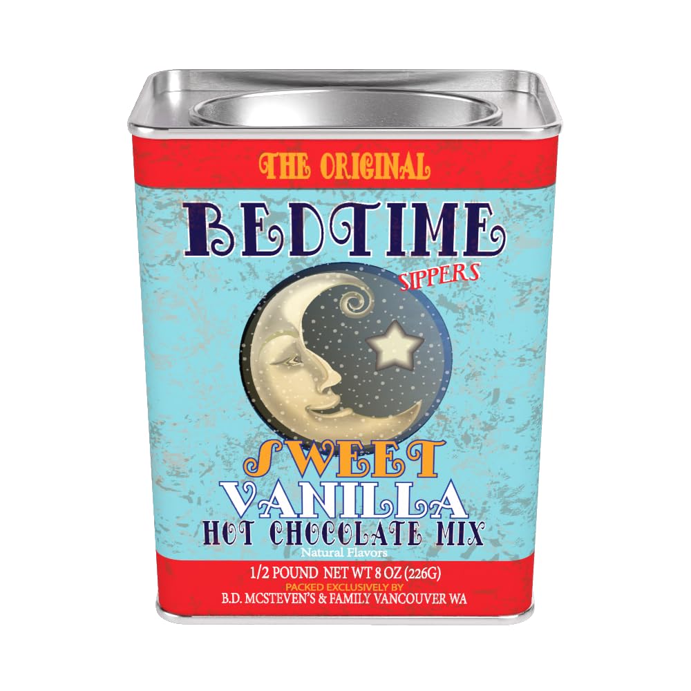 Hot Chocolate Cocoa Mix (Bedtime Sippers - Sweet Vanilla Hot Chocolate Mix, 8 oz)