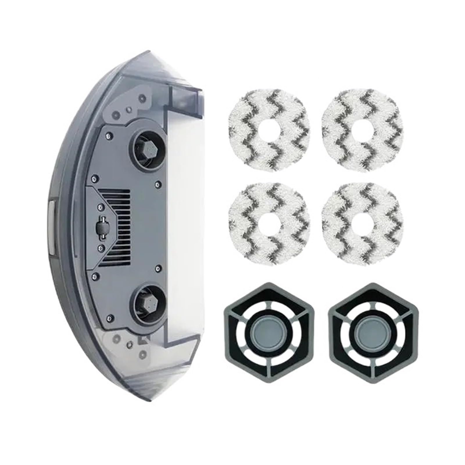 GENTERUN Robot Vacuum Water Tank ，Compatible For Ecovacs，Compatible For Deebot ，N9+ For Yeedi， Mop Accessories Cleaner(7pcs.)