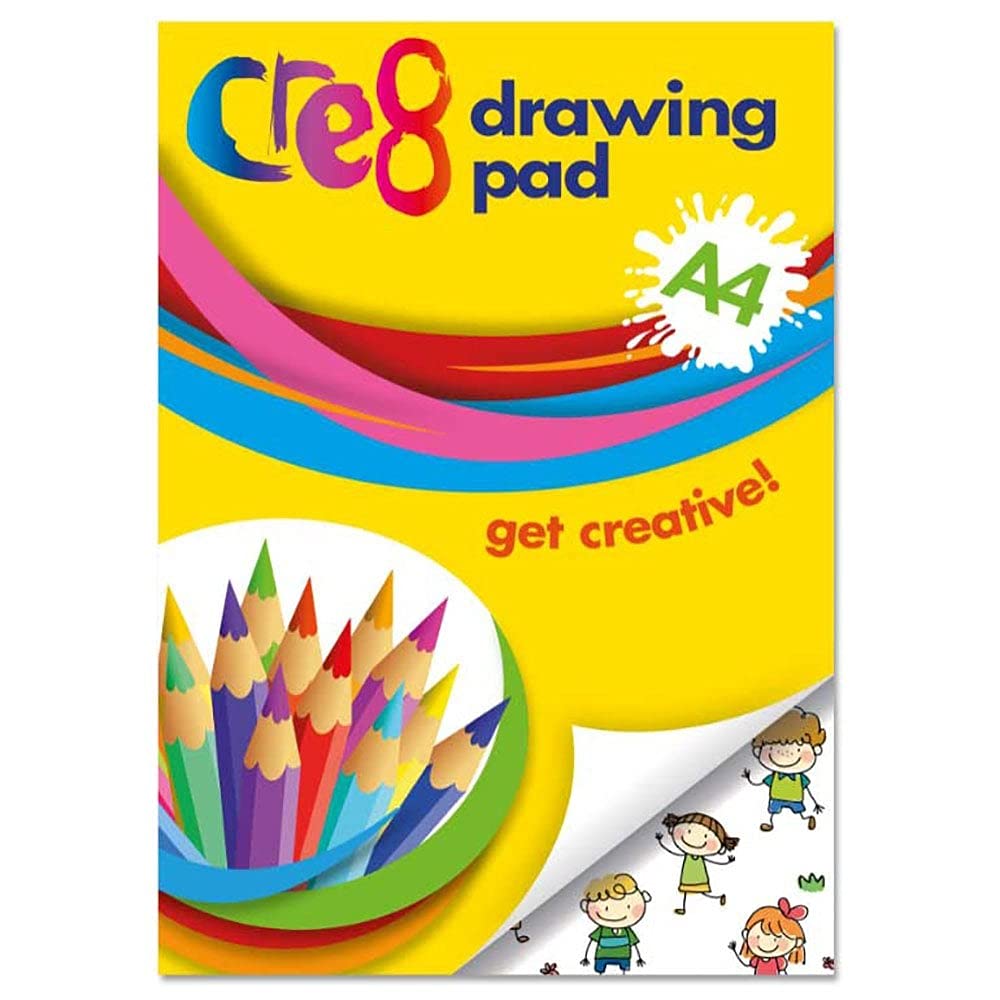 Pennine Kids Scribble Pad, Multi-Colour, A4