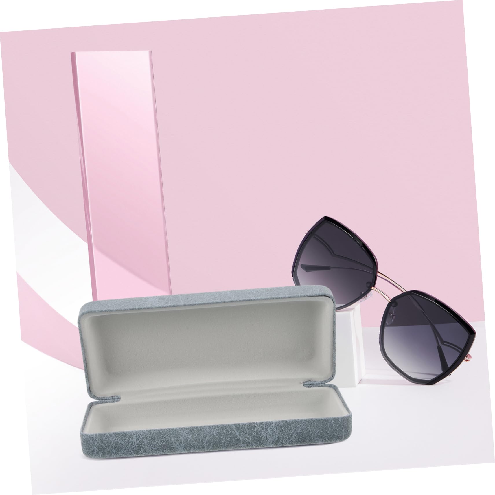 BESPORTBLE custodia per gli occhiali organizer per il trasporto degli occhiali Astuccio multiplo portatile custodia per occhio duro viaggio organizzatore di occhiali da sole ferro da stiro
