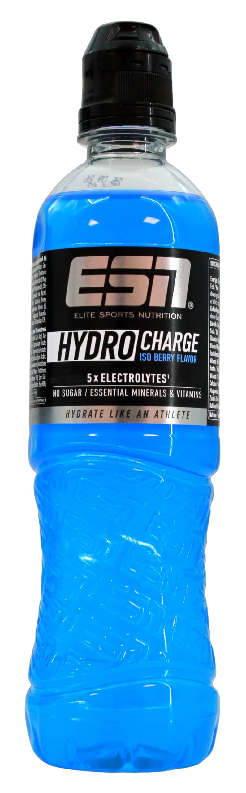 ESN Hydro Charge Iso Drink Berry Flavor, 12er Pack (12 x 0.5 l) EINWEG