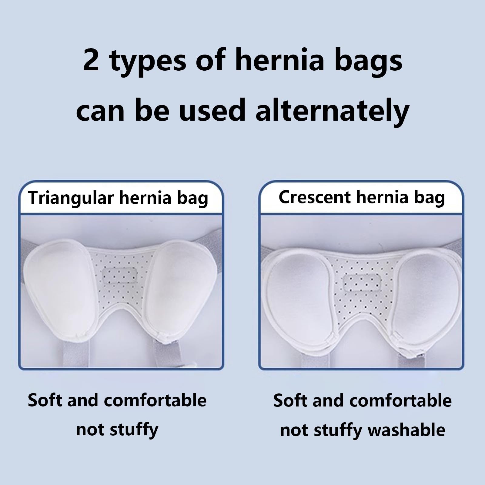 Leistenbruch Slip Herren, Herniengürtel für Männer, Nabelbruchbandage, Kommt mit Einem Abnehmbaren Kompressionspolster zur Linderung Von Hernienbeschwerden, Geeignet für Männer und Frauen(Large)