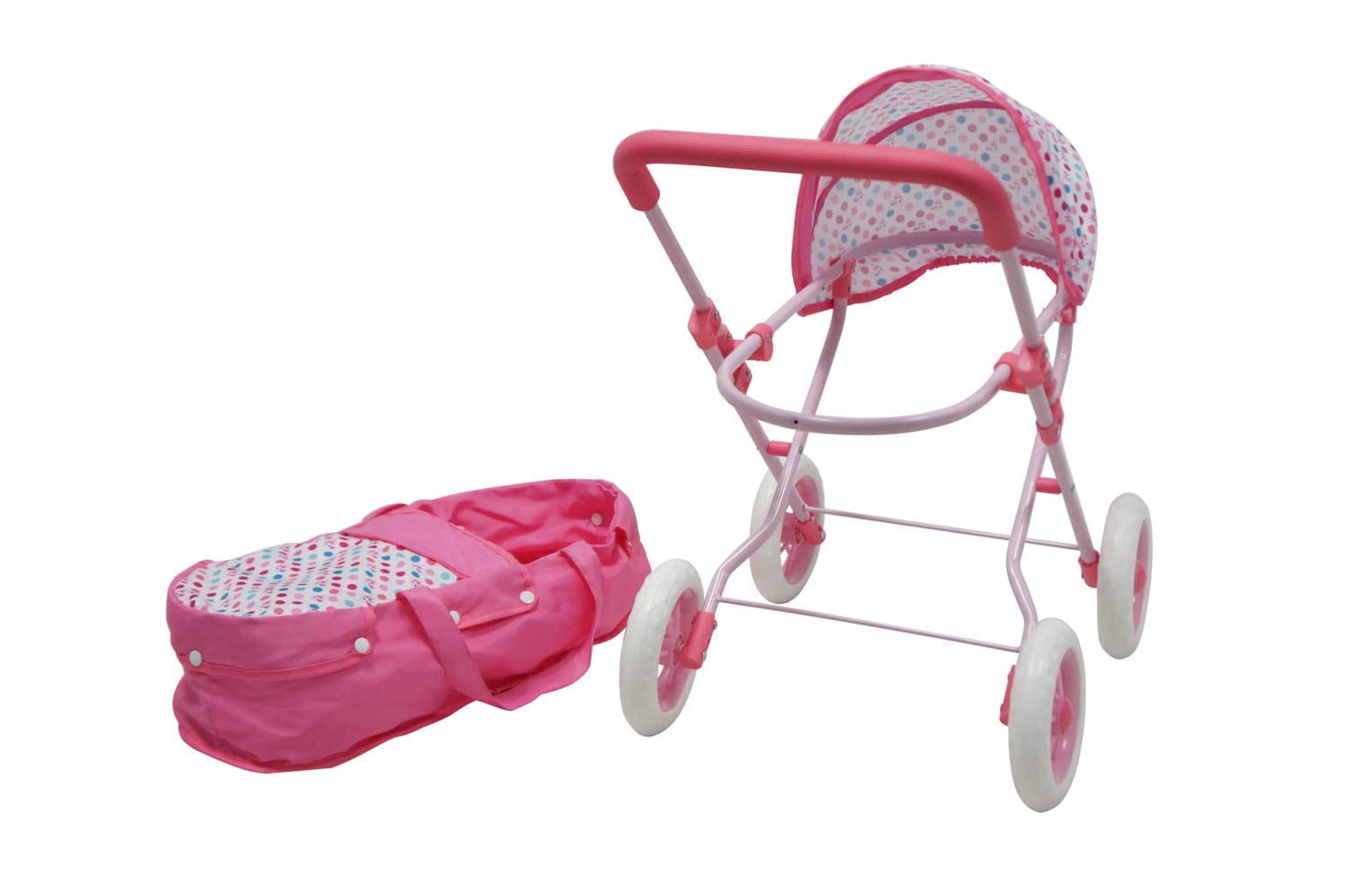 KOOKAMUNGA KIDS Baby Doll Stroller with Detachable Realistic