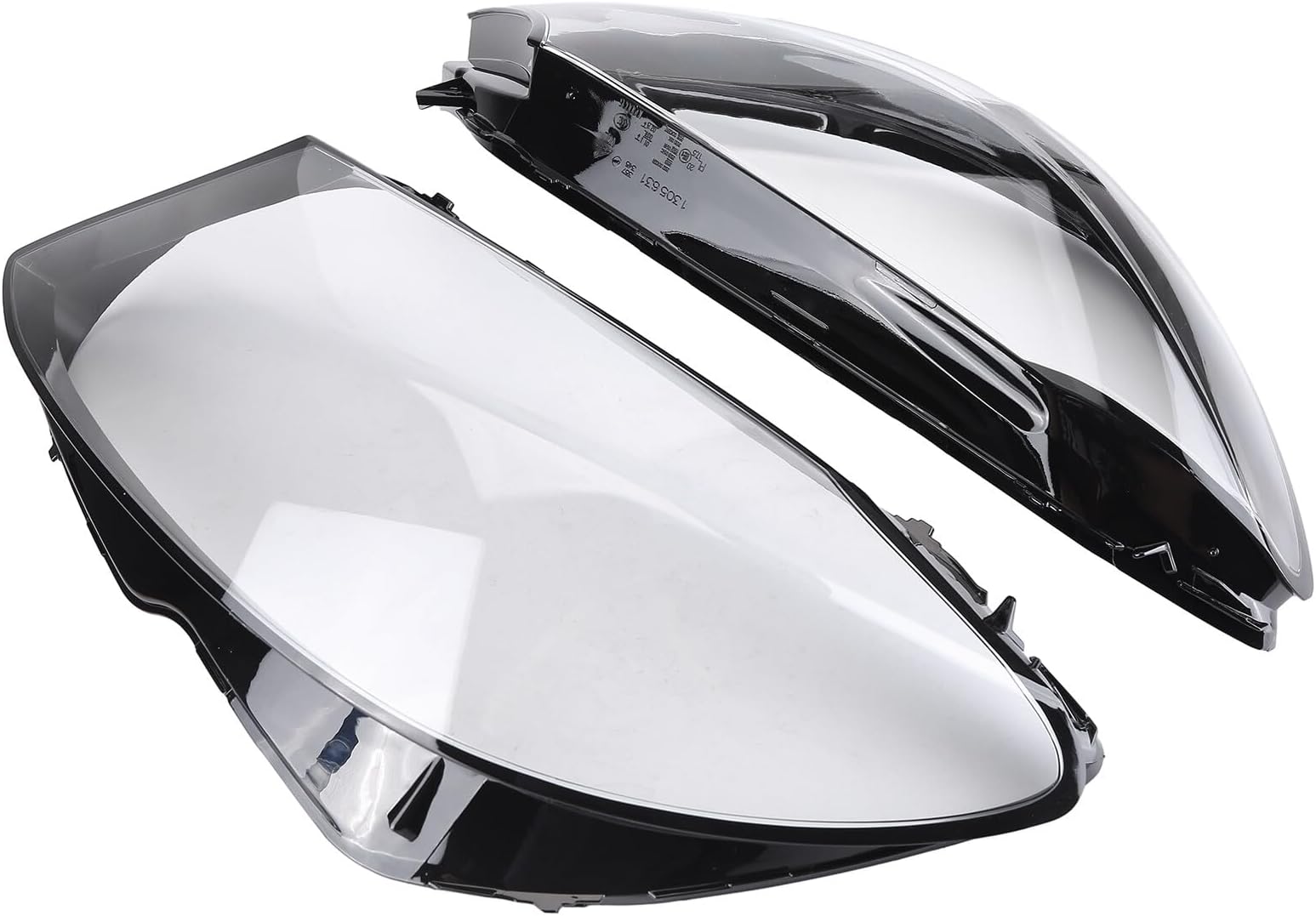 SEADEAR 1 Pair Left&Right Front Headlight Lense Cover Replacement for 2015-2018 Mercedes Benz W205 C180 C200 C260L C250 C300 C350 C400 C-Class Clear Lens Cover Cap A2059067303 A2059067403