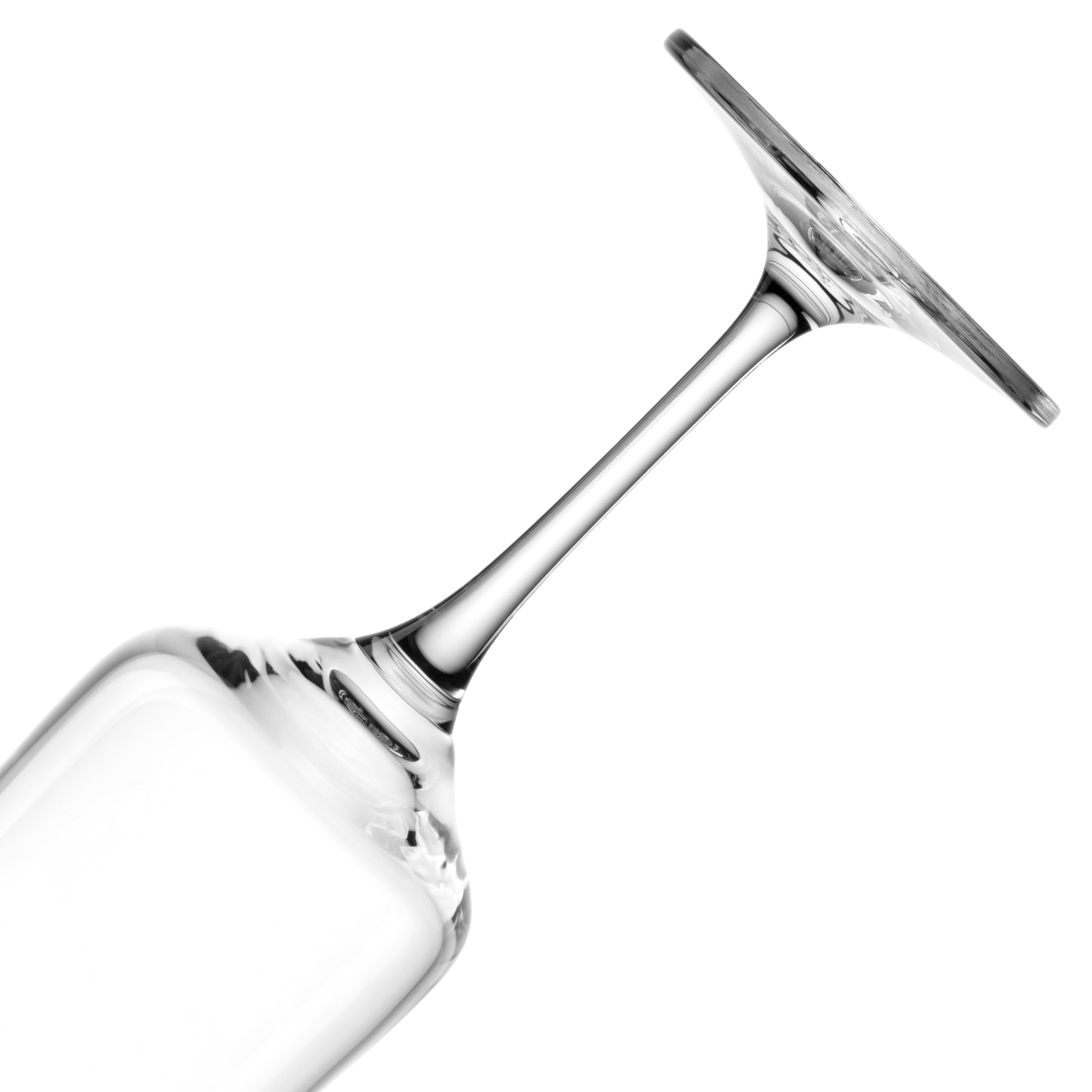 LEONARDO HOME Cesti 061964 Lot de 6 flûtes à champagne à pied bas, passent au lave-vaisselle, résistantes aux chocs, conviennent à un usage quotidien, verres à champagne élégants de qualité supérieure