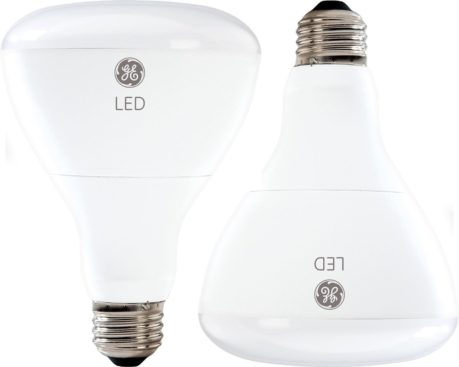 GE Lighting Energy-Smart Soft White LED Flood Light Bulb, 10 Watt (65-watt replacement), 700-Lumen BR30 with Medium Base, 2-Pack