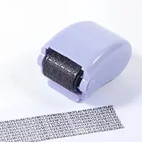 CARIMBO DE SEGURANCA ESCONDE TEXTO CS-10 CAIXA KIT COM TINTA
