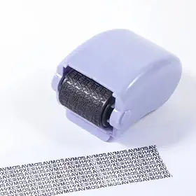 CARIMBO DE SEGURANCA ESCONDE TEXTO CS-10 CAIXA KIT COM TINTA