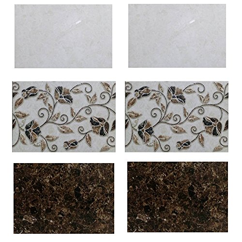 Buy Digital Wall Tiles Floor Tiles 18 X12 Pack Of 12 Online At Low Prices In India Amazon In