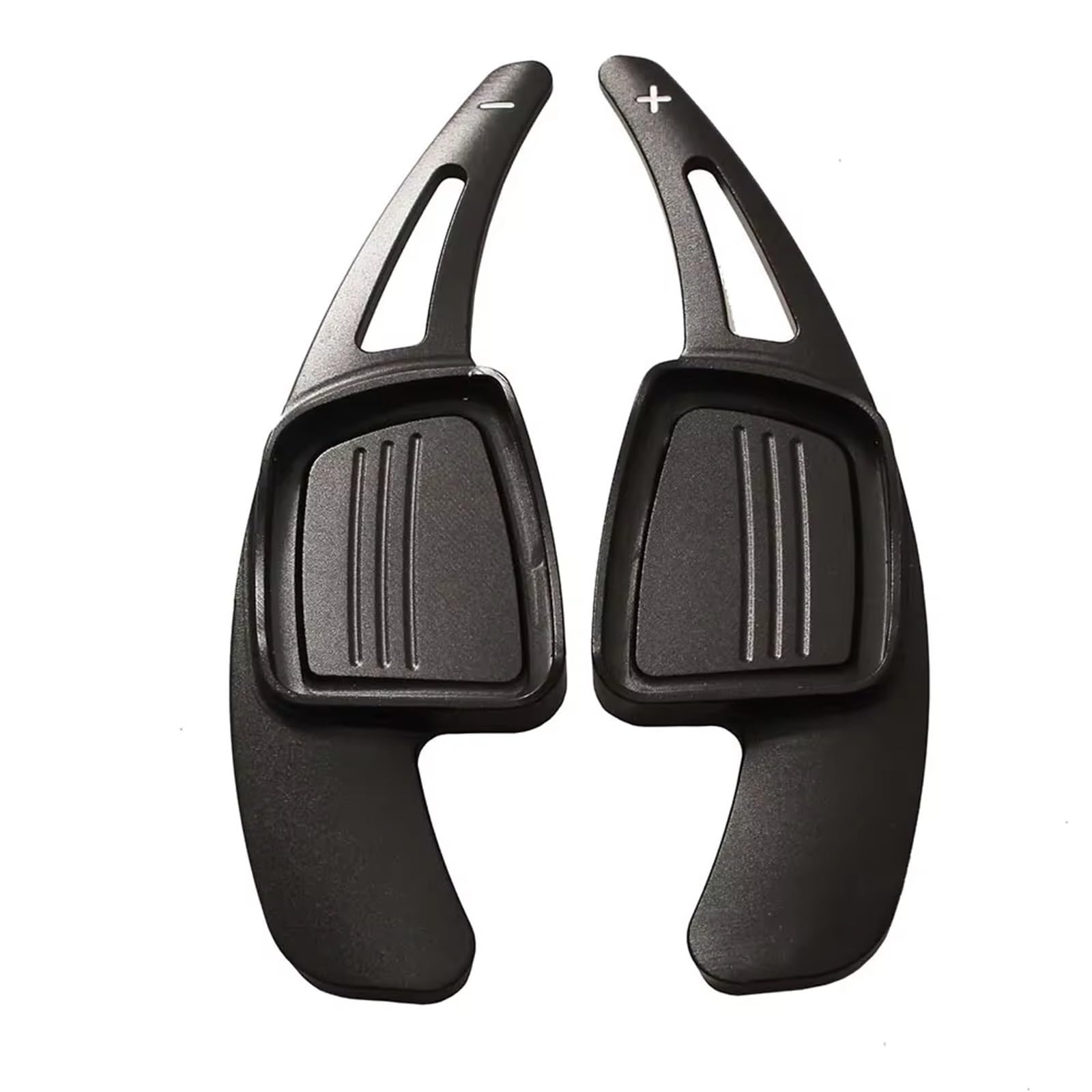 Caqrbcx Black Paddle Shifter Extensions Compatible With For S3 2017-2020 For S4 2018-2019 For S5 2018-2019 Steering Wheel Shift Paddle Gear Shifter Extension