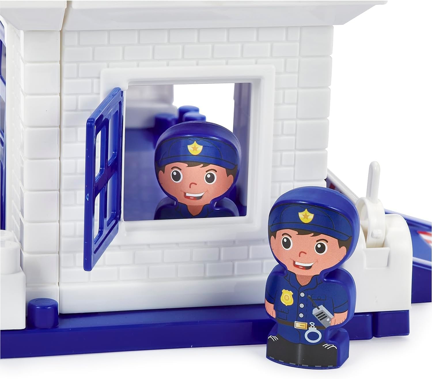Zabawki Eiffier - 2983 - Stacja policyjna - Abrick- Od 18 miesięcy - Pochodzenie Francja Gwarancja