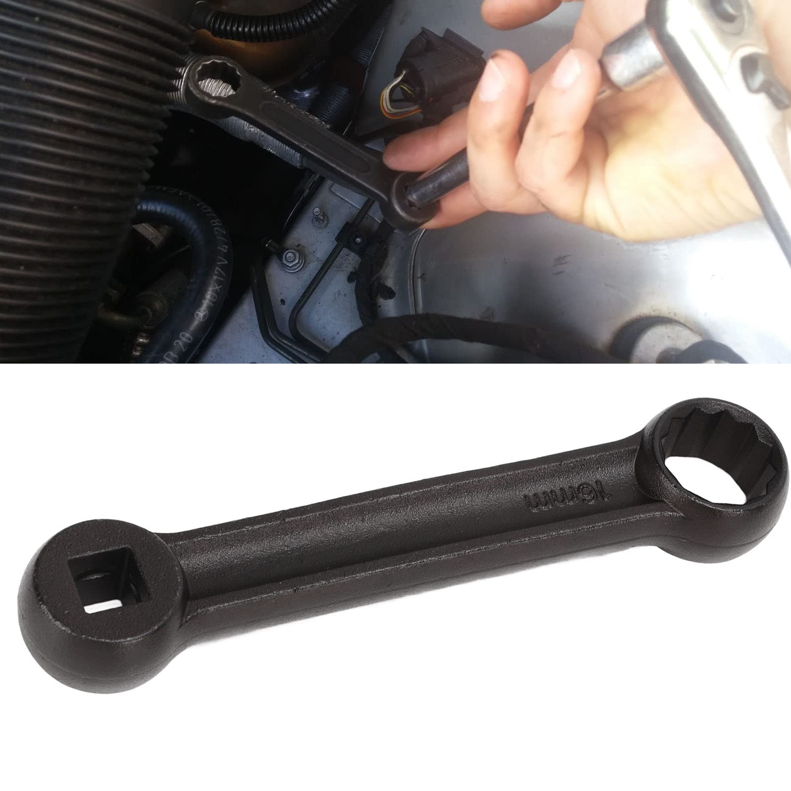 Versetzter 16-mm-Motorhalterungs-Steckschlüssel 4693 Motorbefestigungsschlüssel Ersatz für W220 W210 W203 W219 W221 W211 W204