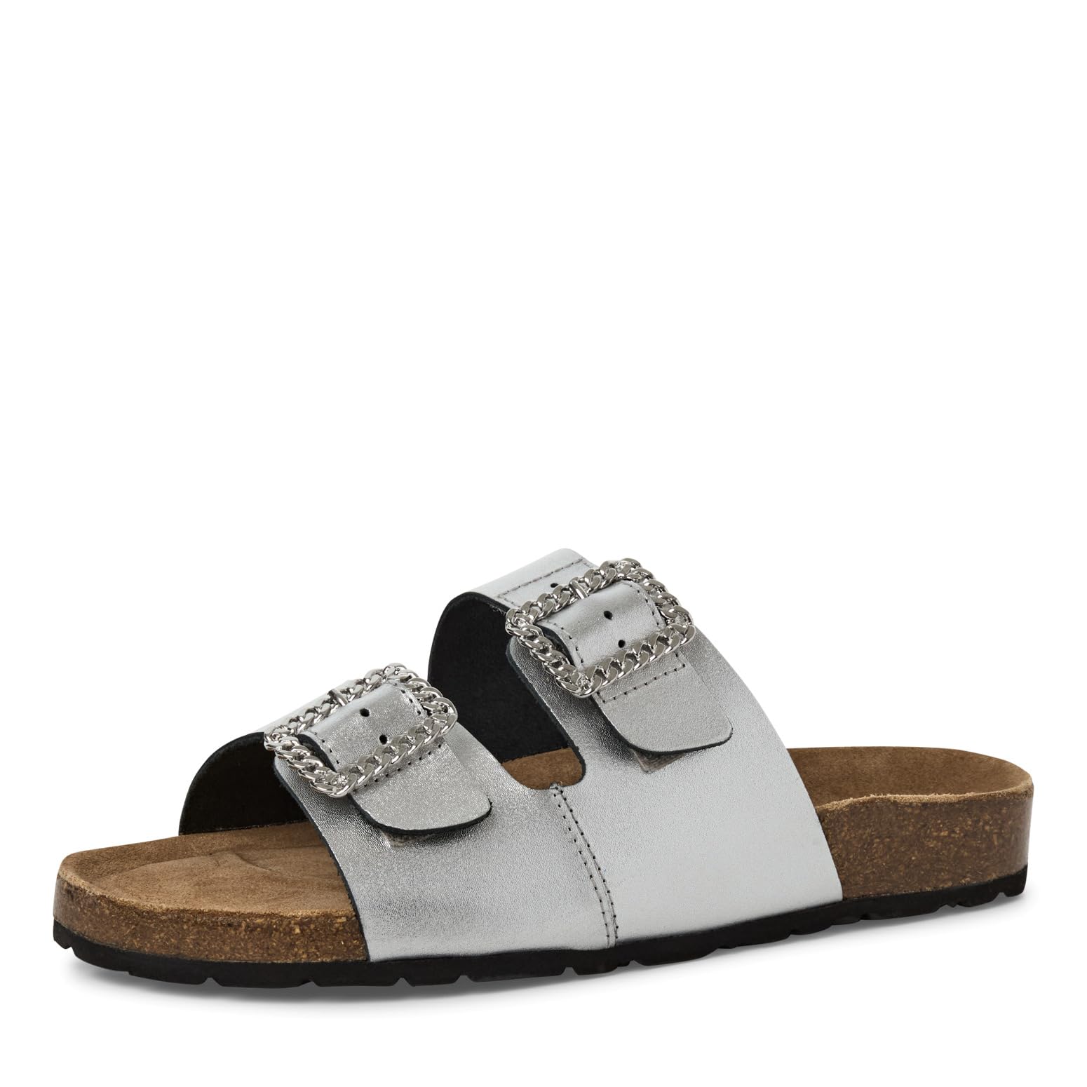 MARCO TOZZI Women's Sandale 2-27405-44, Metallic, 4 UK
