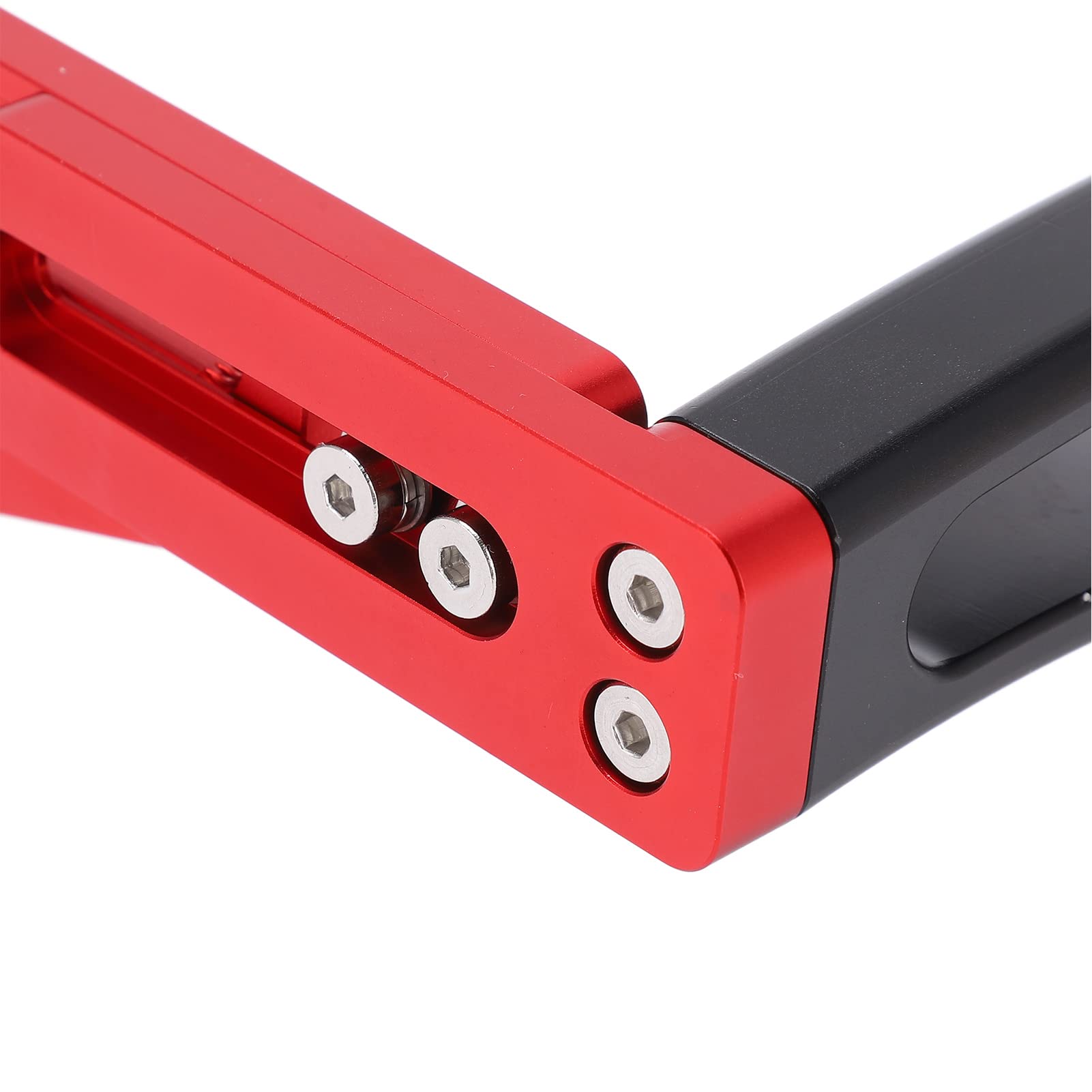 Alomejor Stabilizator z podwójną rączką do Aparatu Podwodnego, Trwała Konstrukcja ze Stopu Aluminium Zapewniająca większą stabilność Podczas Fotografowania, Idealna do Lustrzanek Jednoobiektywowych