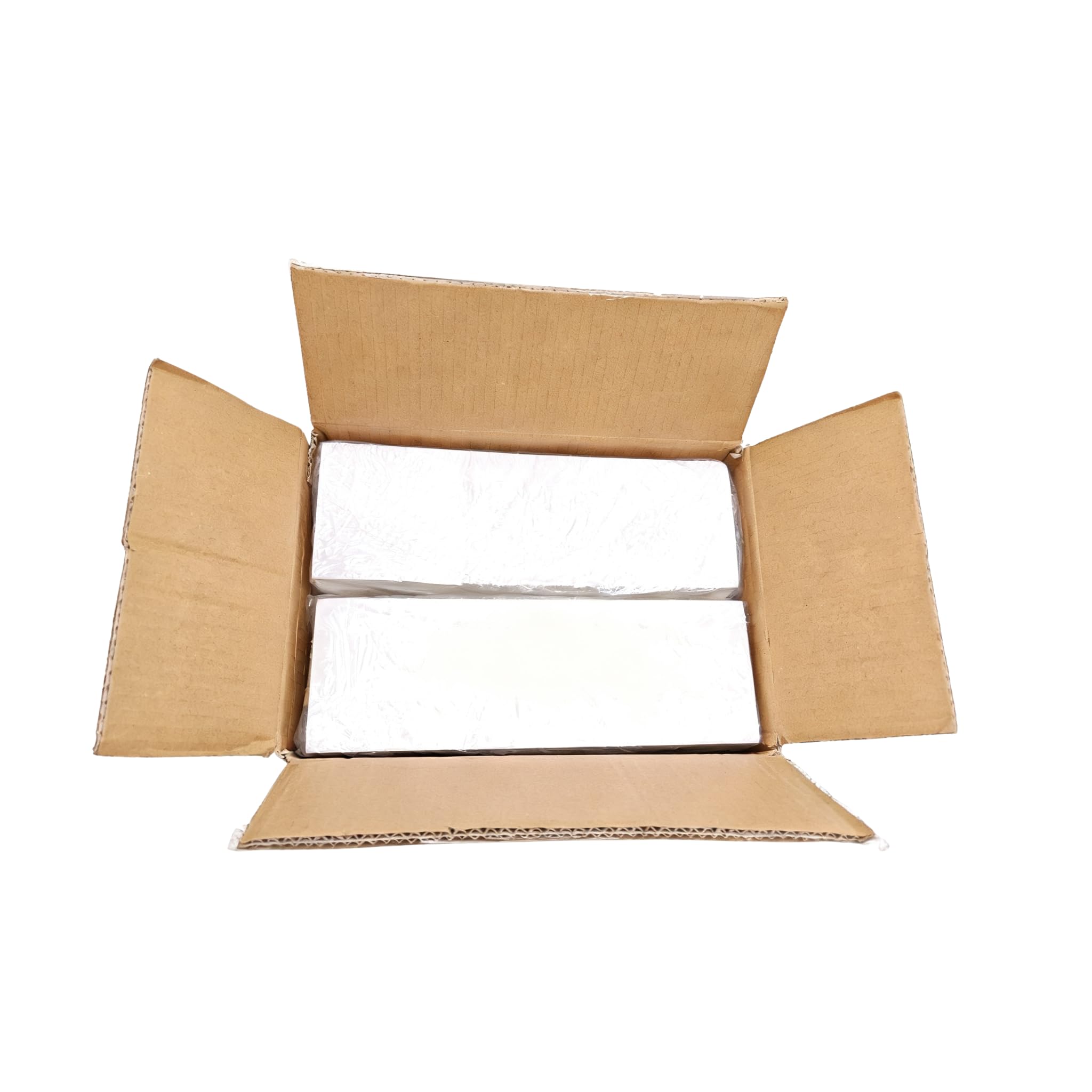 Fanfold - Etichette termiche dirette per spedizioni, 4 x 6 (100 x 150 mm), 2 pile | 4000 etichette