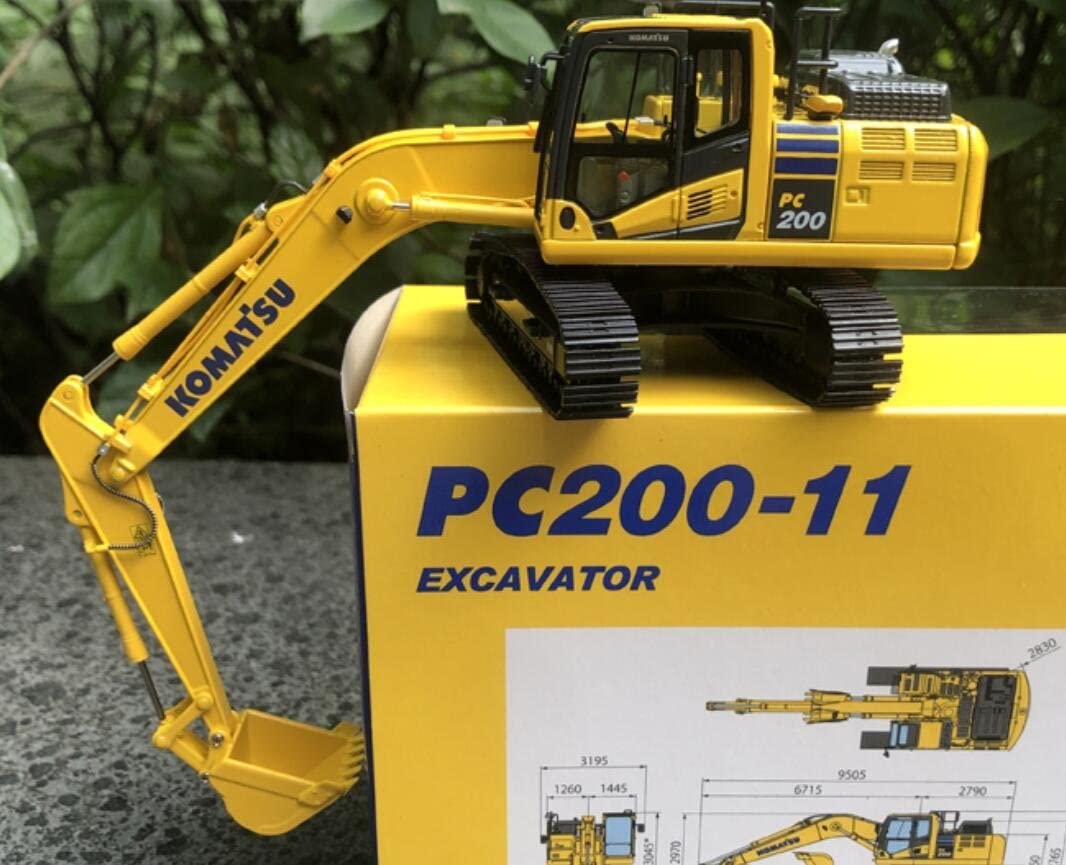 Amazon.co.jp: △超希少！ミニチュア 1/50 コマツ KOMATSU 油圧  