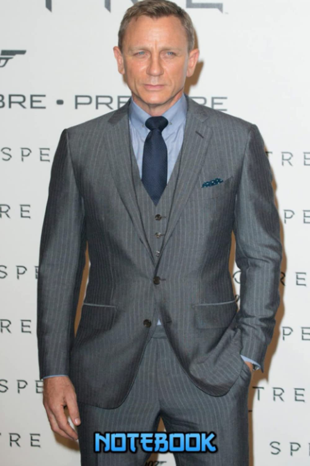 Notebook : Daniel Craig Notebook Journal Gift Book for Writing, Thankgiving Notebook Gift Idea , for Fans #614