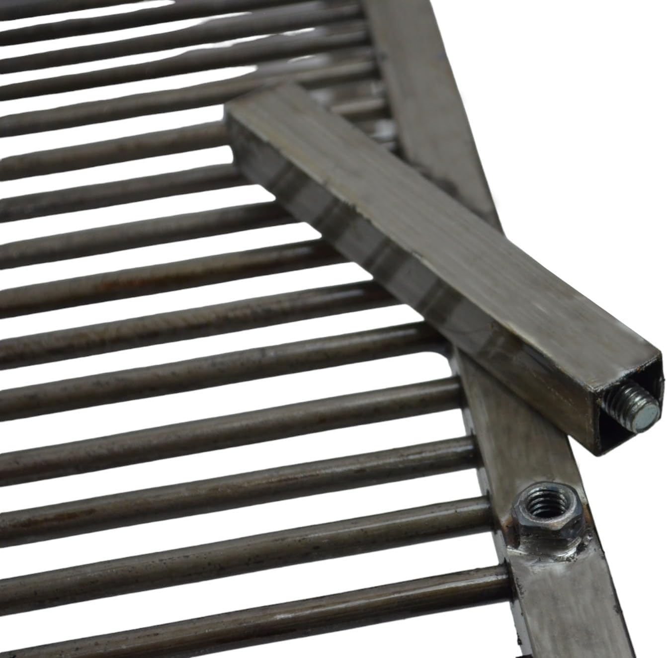 Luxury Argentine Grill + Brazier - Iron Argentina Grill - BBQ Parrilla Asado - Sor Pampa Grill (40 x 24 inches)