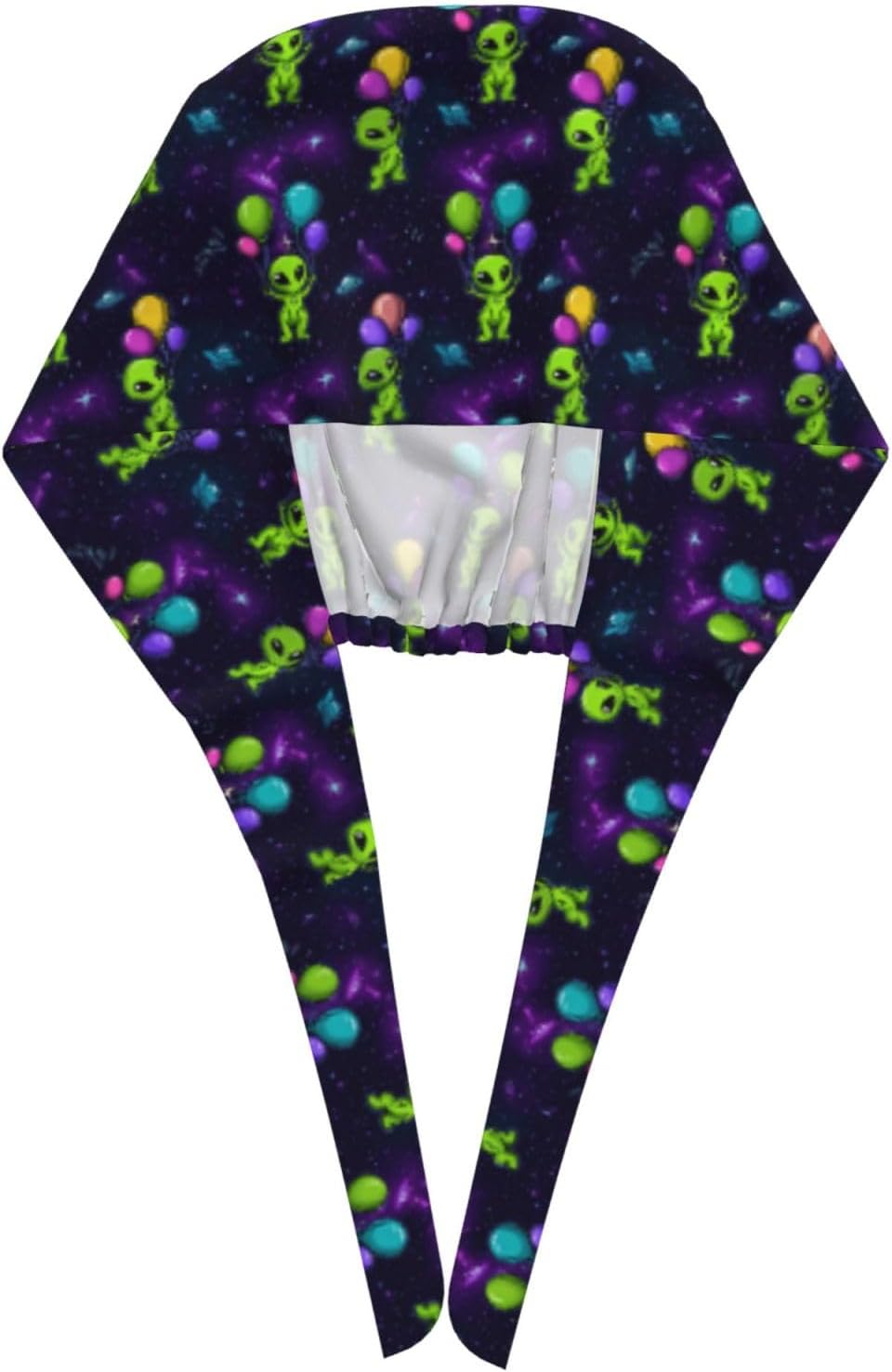 Cat Taco Working Cap, Scrub Cap with Sweatband, Adjustable Tie Back Hat Breathable Headgear for Women/Men - Image 3