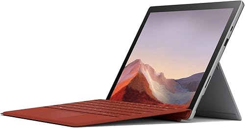 Microsoft Surface Pro 7 - Tableta táctil 2 en 1 de 12.3 pulgadas, Intel Core i7-1065G7 de 1.3 GHz, 16 GB de RAM, 256 GB SSD, Windows 10 Pro, Platino