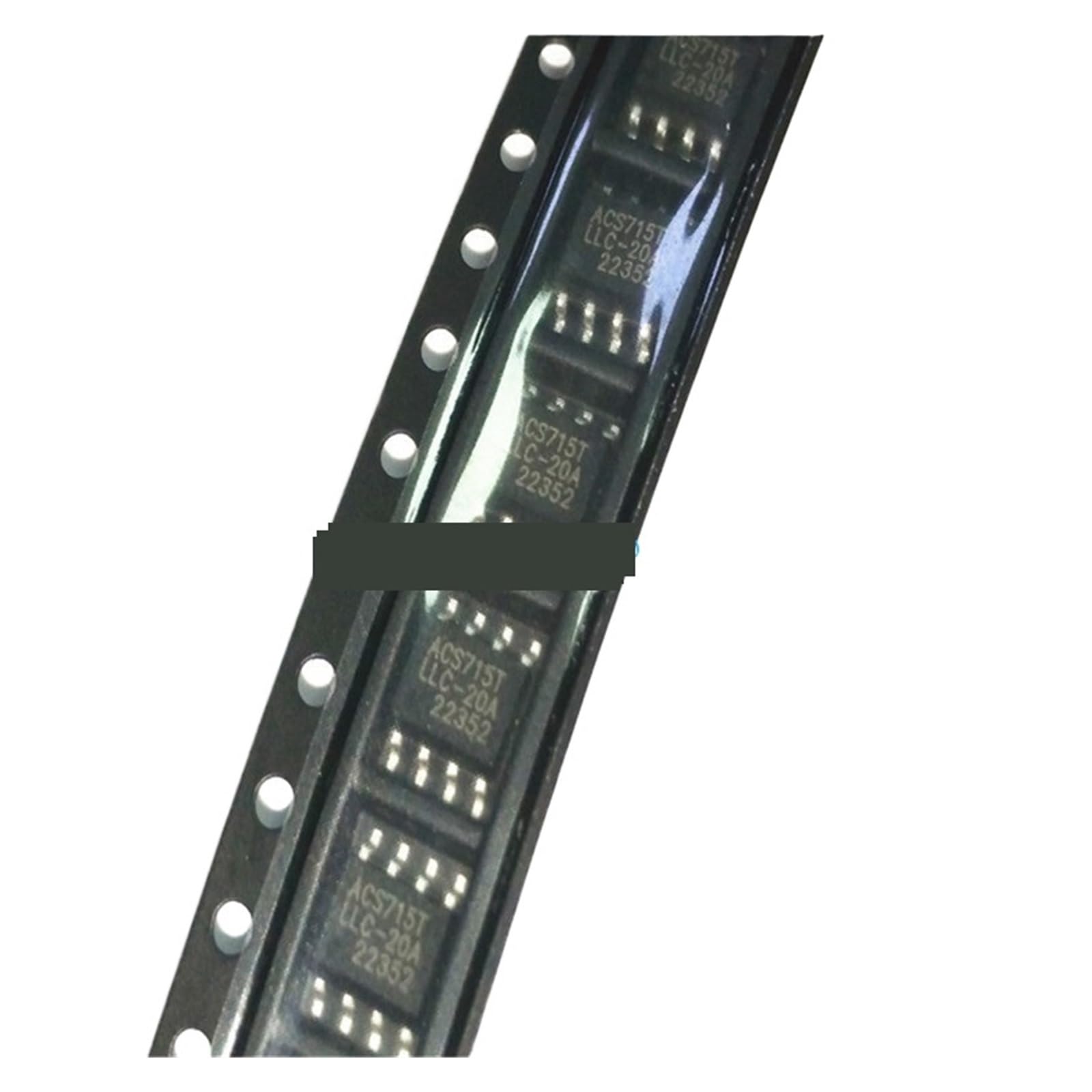 Chip ACS715TLLC-20A integrado para sensor de corriente analógico de 20A 2