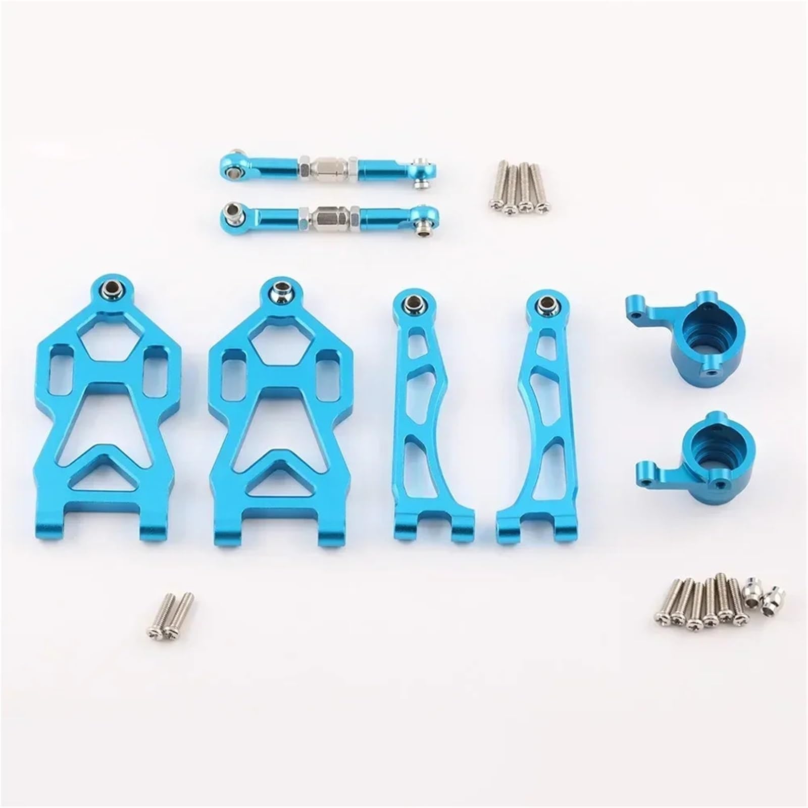 RC Crawlers Jouets Pour SCY SG116 MAX SG116 Pro 1/16 Kit Pièces Mise À Niveau En Alliage D'aluminium Voiture RC Camion Crawle Pour Buggy(4 PCS-blue)