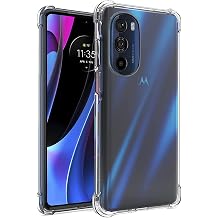 Case for Motorola Edge+ 2022/for Motorola Edge 30 Pro/Edge X30 XT2201-1 Case, Soft Clear TPU Phone Cases, Slim Silicone Shockproof Transparent Cover for Motorola Edge Plus 2022 Crystal Clear
