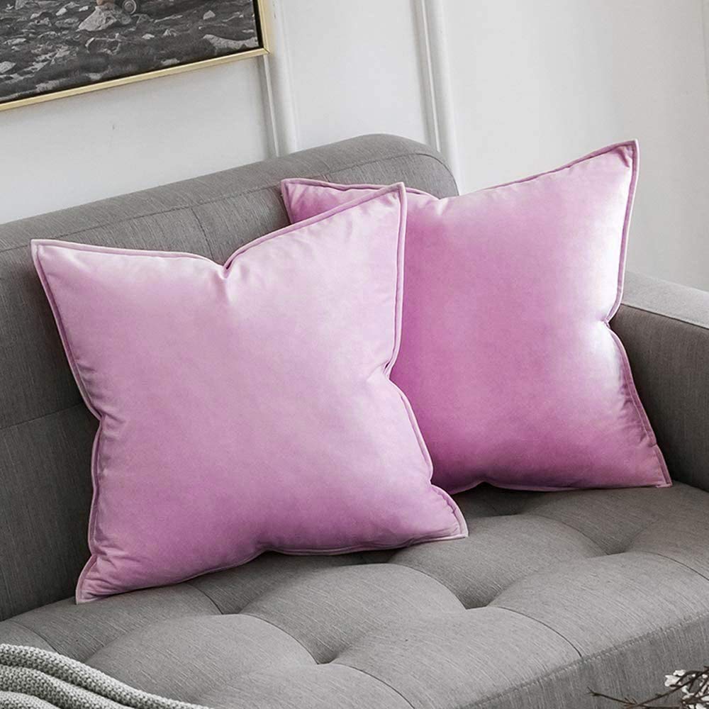 Khooti Decorative Velvet 200 TC Square Cushion Cover Throw Pillow Cover For Living Room Couch Diwan Single Seater Sofa,Colorful Modern Small 10X10 Inches/25X25 Cm (Color-Baby Pink)(Set Of 1 Pcs) C2 (B09BMKPMTG) Amazon Price History, Amazon Price Tracker