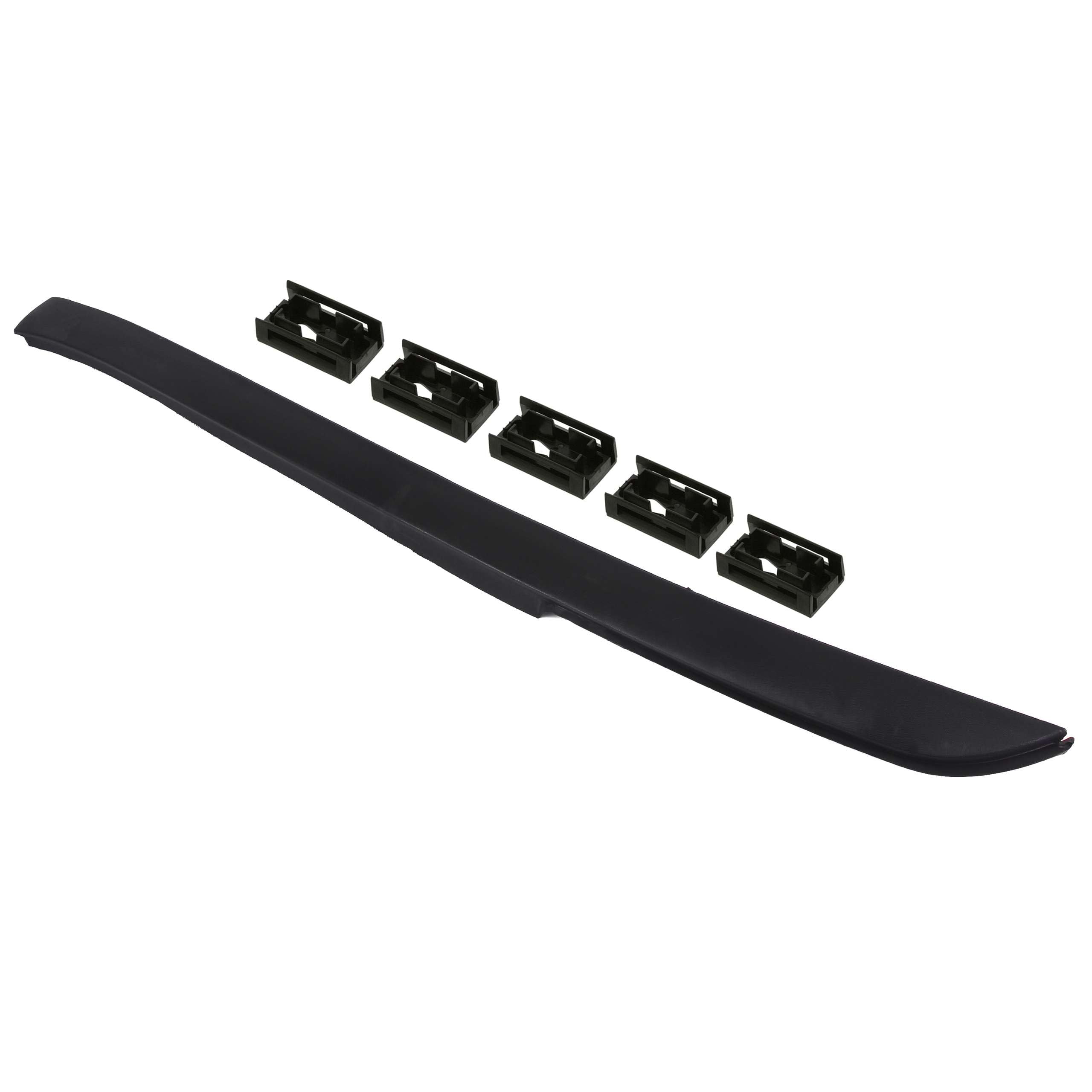 INLY - Moldura para parabrisas delantero derecho + 5 clips compatible con Vito W638 A6386980179 6386980179 (1996-2003)