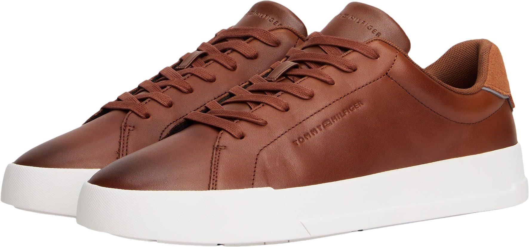 Tommy Hilfiger TH Court Core Cognac Fm0fm05729 Basso TopUomo