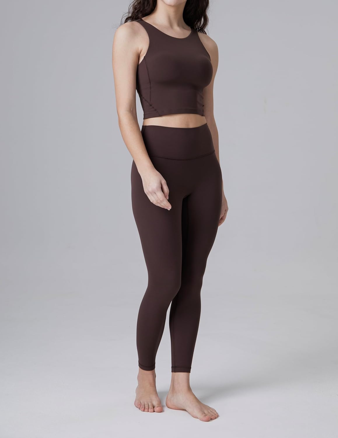 Colorfulkoala Dreamlux No Front Seam Leggings for Women 25"/28" Inseam, High Waisted Buttery Soft Yoga Pants - Image 5