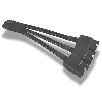 Genuine 12VHPWR GPU Power Cable – Compatible with RTX 3090 Ti, RTX 4080, RTX 4090 – OEM Adapter for High-Performance Graphics Cards - 3X 8-Pin PCIE to 12+4 Pin