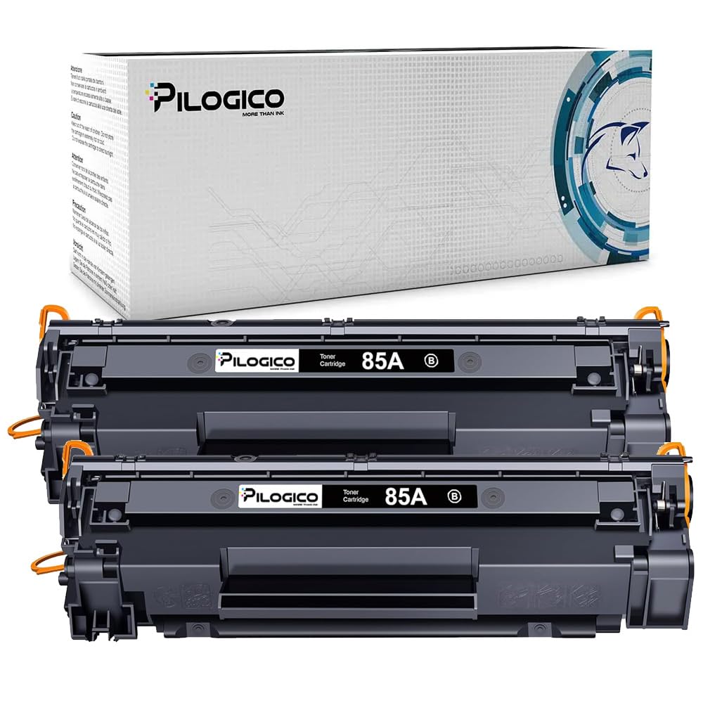 2 Toner Compatibile con Stampante HP CE285A 85A per HP LaserJet Pro P1102 P1102W M1212NF M1132 MFP M1217NFW M1132 M1212 M1130 P1100 M1136 M1210 M1210MFP M1134MFP M1134 M1137 MFP