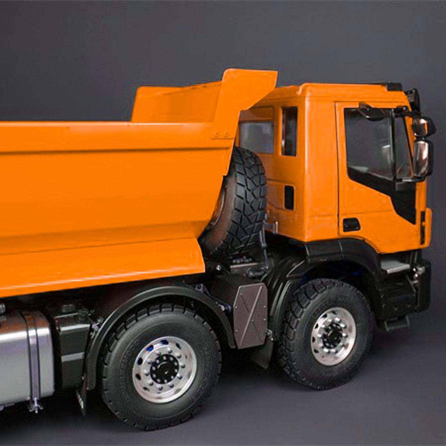 TOUCAN RC HOBBY 8X8 Hydraulic RC Tipper Cars 1/14 Metal Radio Control Dump Trucks Model 2-Speed