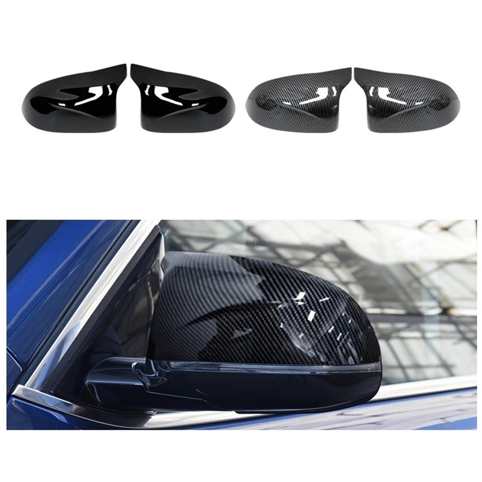 Amazon | ドアミラーカバー Compatible With F25 For X3 F26 X4 F15 X5 