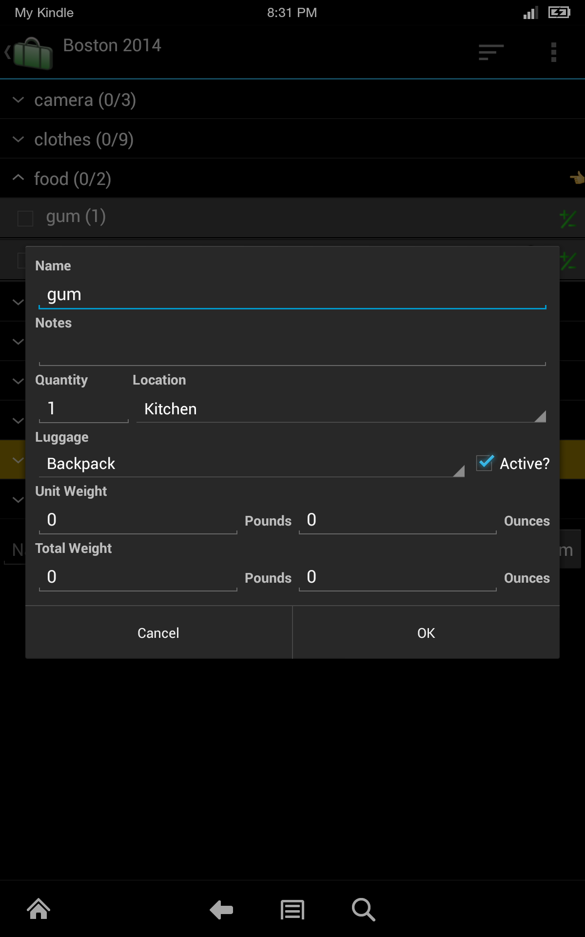 Packing ListAmazon.inAppstore for Android