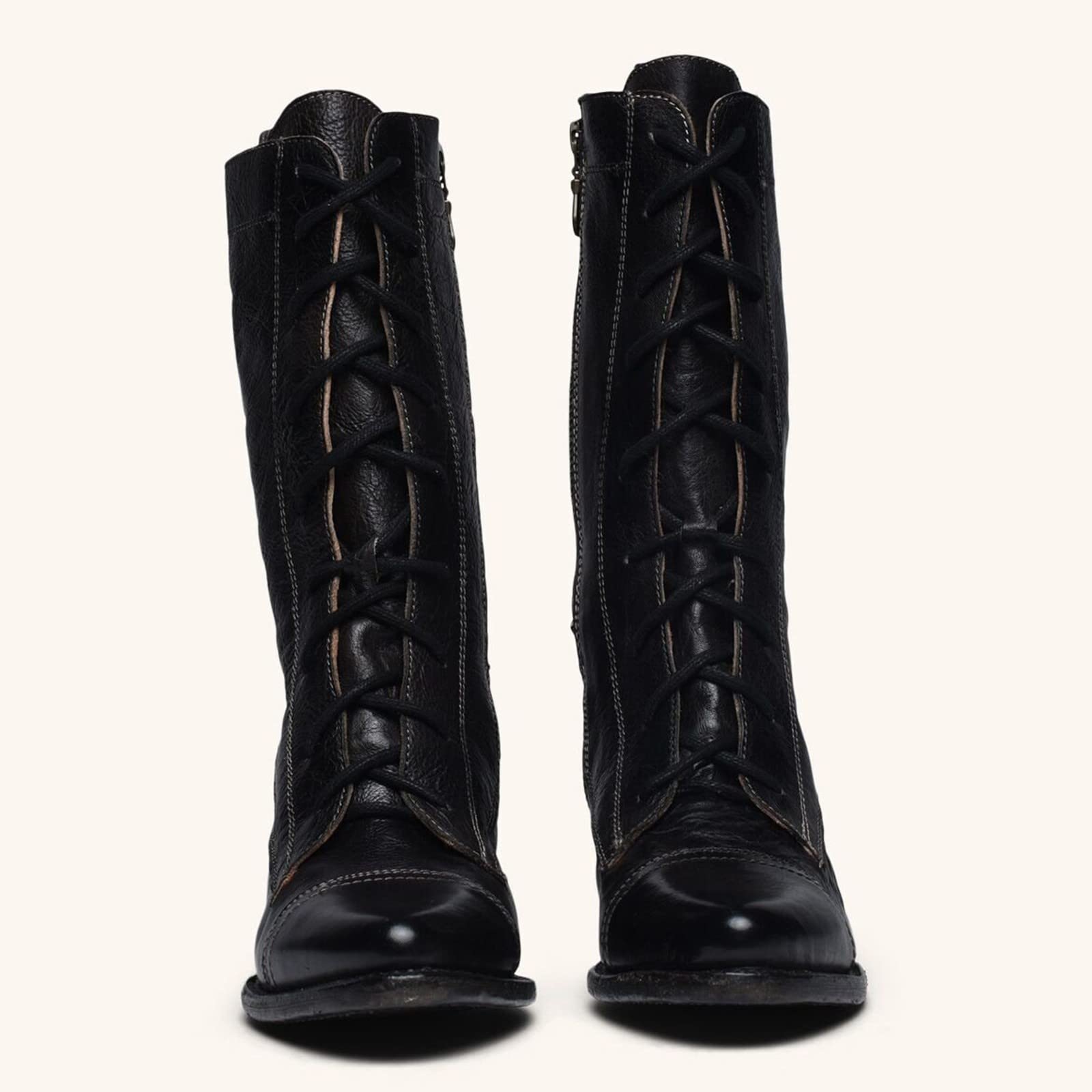 Stivali Curvy Stivaletti Bassi con Cerniera Esterna Donna Stivaletti Donna con Tacco Largo Stivali Donna Stivali Alti Donna Stivaletti Donna Stivaletti Donna Tacco 12