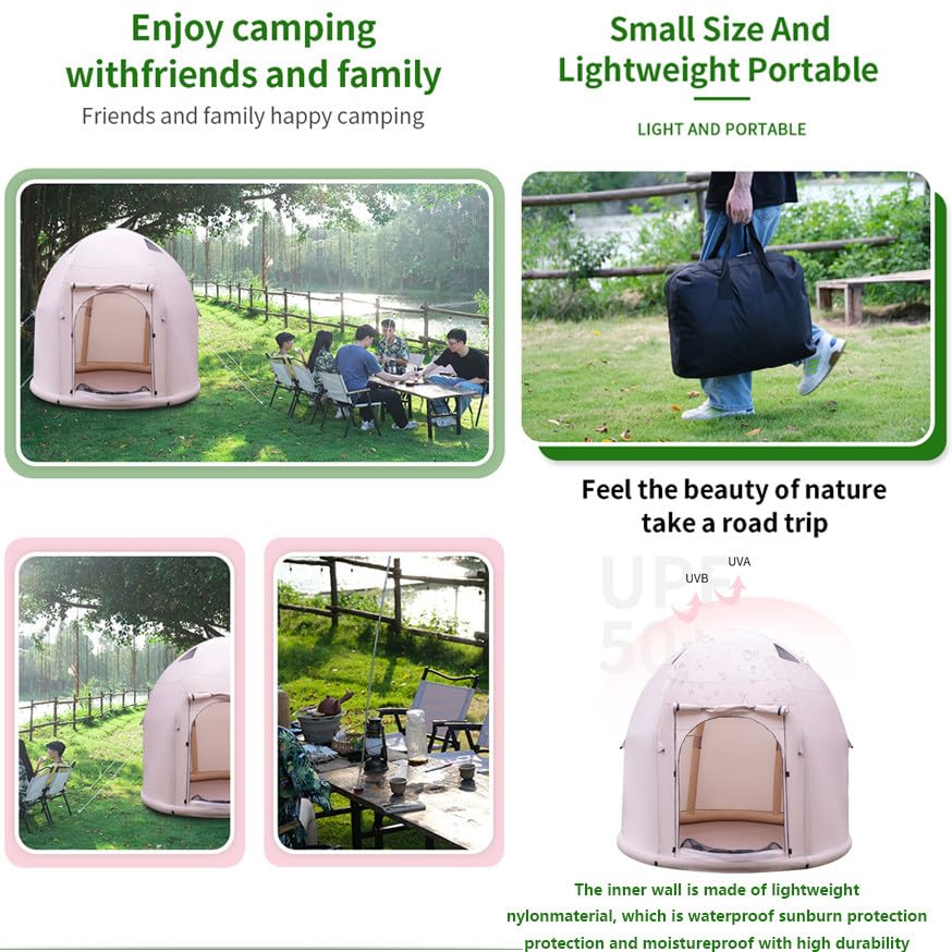 Carpa Inflable para Camping para 2-4 Personas miniatura 6