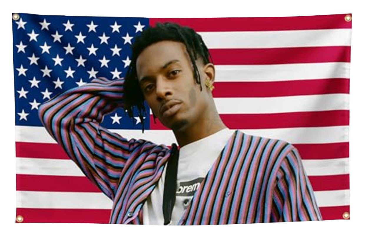 ZaLix Rapper Playboi Music Star Tapestries Suitable For Bedroom, Study, Gym, Corridor, Etc, Red
