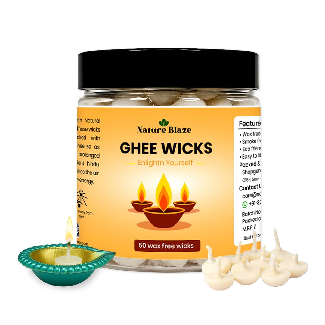 Pure Cow Ghee Lamps - 100 Pack for Pooja -10